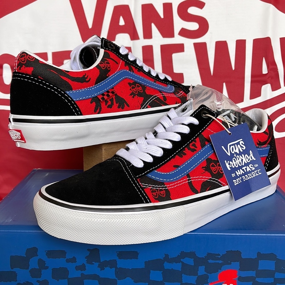 Vans Skate Old Skool Krooked By Natas For Ray Barbee WMNS sneakers
